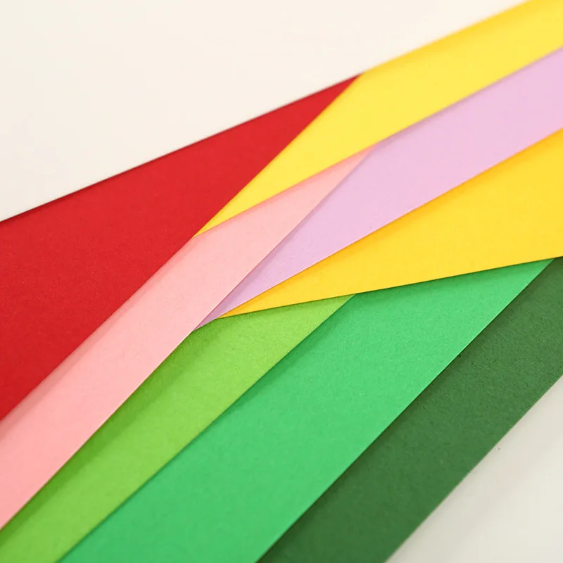 Artecho A3 colorful cardboard paper,200g manual handmade cardboard paper,10 sheets color paper for kids DIY handicraft