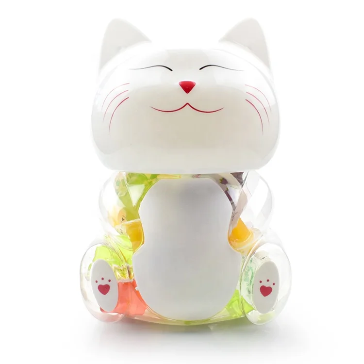 fortune cat fruit jelly candy sweets jelly cup fruit flavored candy