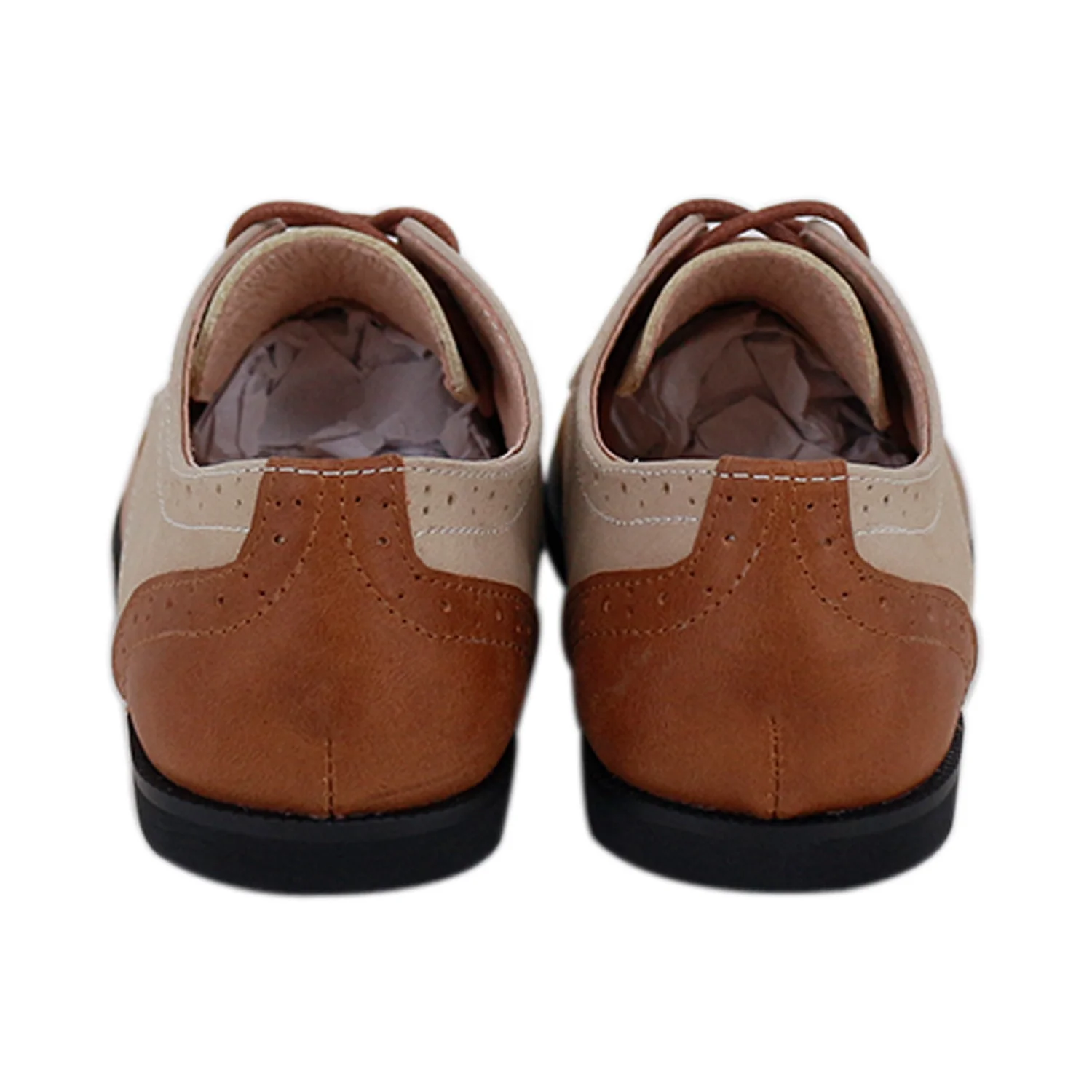 Choozii Wholesaler Customized New Design Wax Leather Flat Shoes Boys Casual Shoes