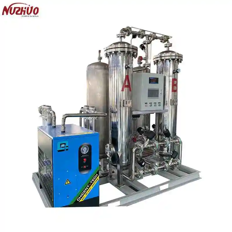 NUZHUO Заводская распродажа газогенератор Psa высокой чистоты 99.999% азота генератор для лазерной резки