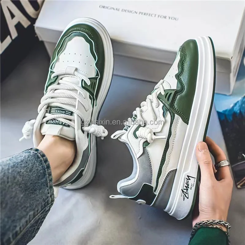 Wholesale high quality selling Custom logo Fashion sneakers design casual custom art clothing manufacturer Street skate shoes