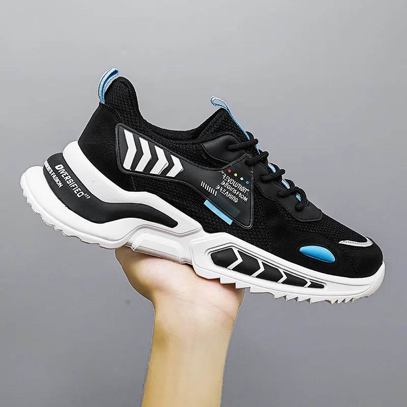 wholesale sport walking footwear cheap chunky shoe stocklot sneakers fashion for men