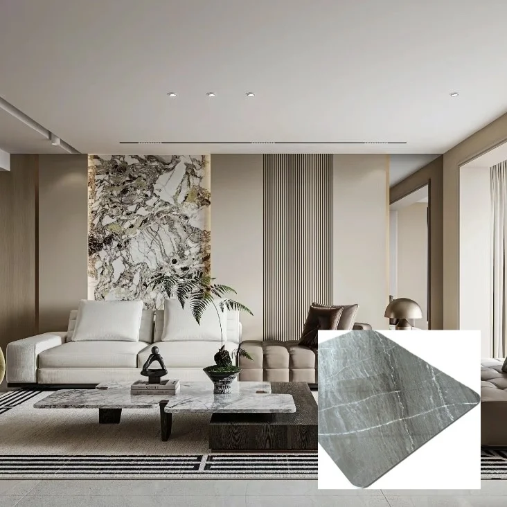 ПВХ искусственный мраморный лист черного золота Placa Pvc Tipo Marmol панель Para Pared пенопластовая доска