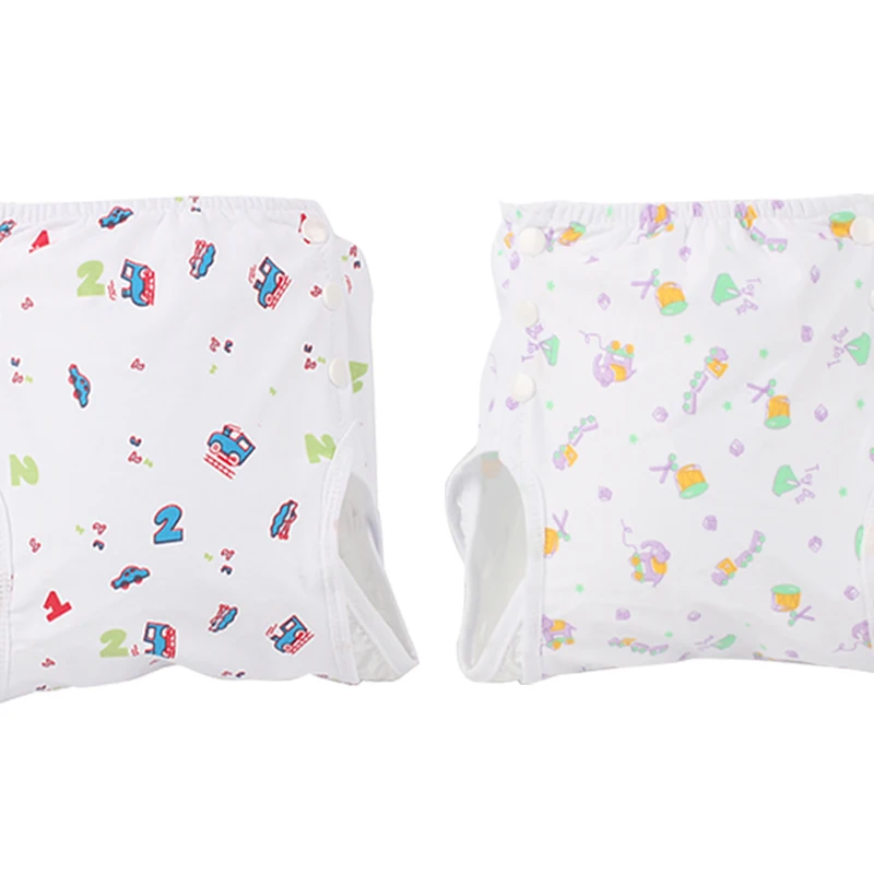 Wholesale price cotton baby diaper pants reusable nappies washable cloth diapers pant