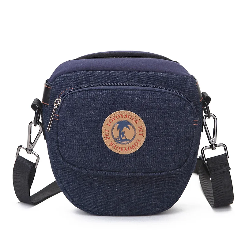 Lovoyager pet supplies manufacturer denim treat training treat pouch bag dog  waist bag
