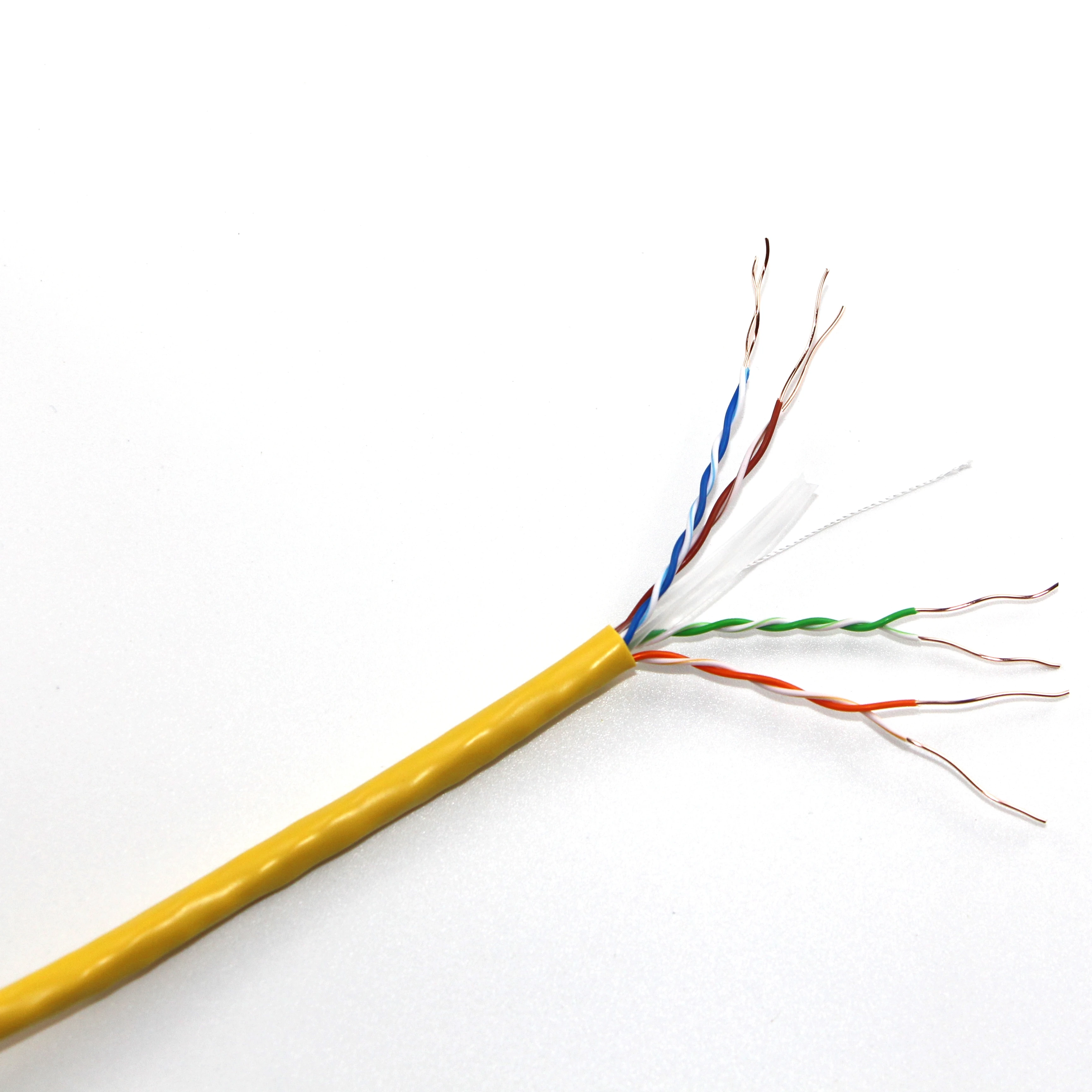 Factory OEM 1000ft LAN Cable Outdoor Cabling Double Jacket UTP CAT6 Ethernet Network Communication Cable