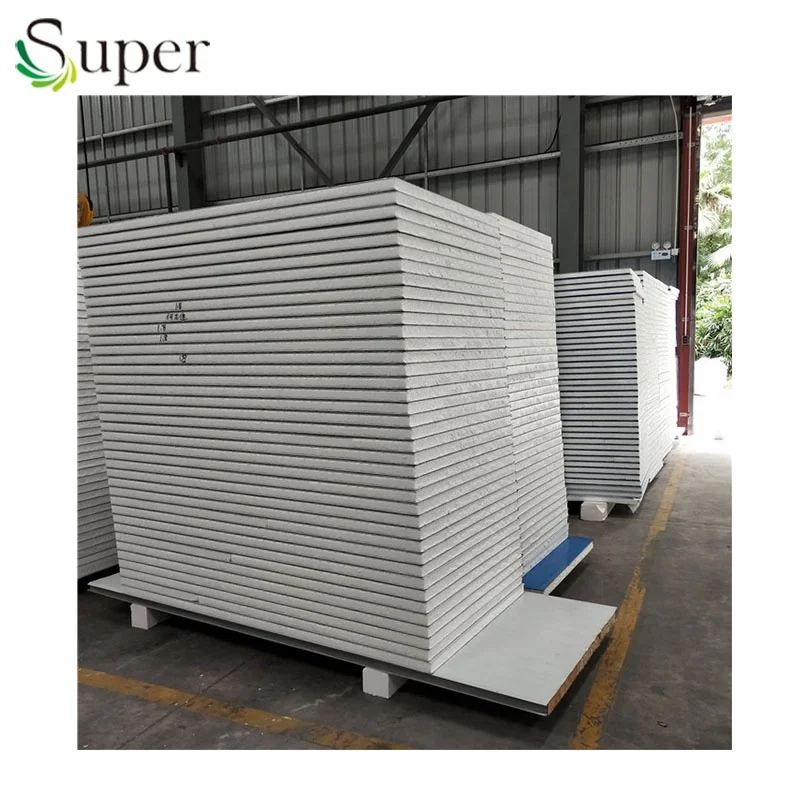 
Sandwich panel roof tile price/color steel Styrofoam eps sandwich exterior wall panel 