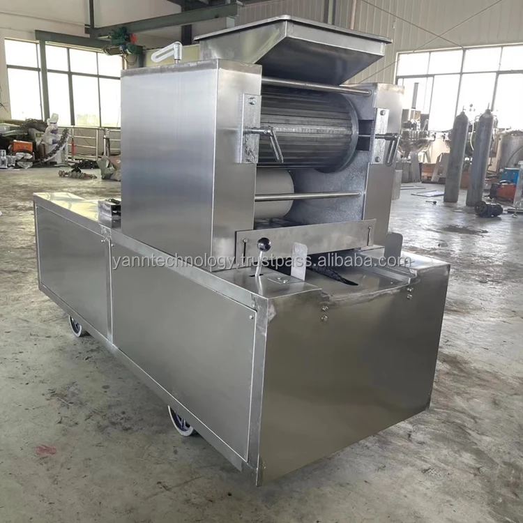 High Quality Biscuit Making Machine Rotary Crisp Walnut Cookie Production Line Almond Peach Cracker Moulding Forming Machine