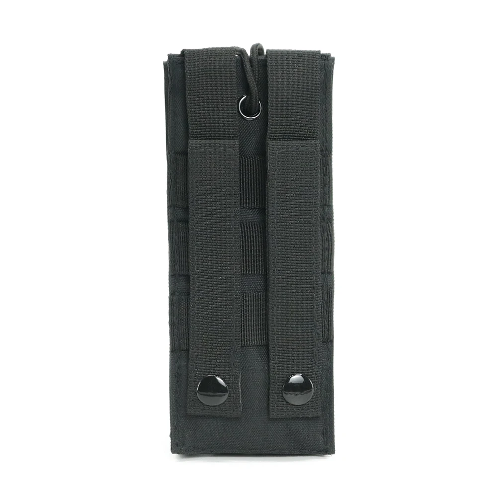 Tactical Molle Radio Holder Walkie Talkie Pouch Waist Bag Two Ways Nylon Radio Pouch Mag Pocket