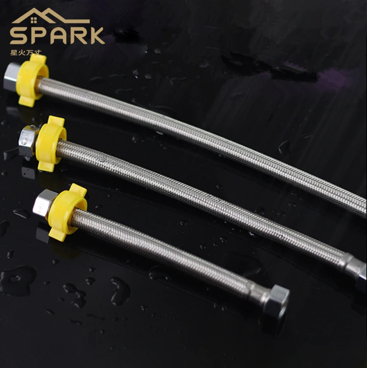 20mm-120mm Stainless Steel Soft Shower Hose Bathroom Decor Accessories Set Wire Braided Flexible Hose