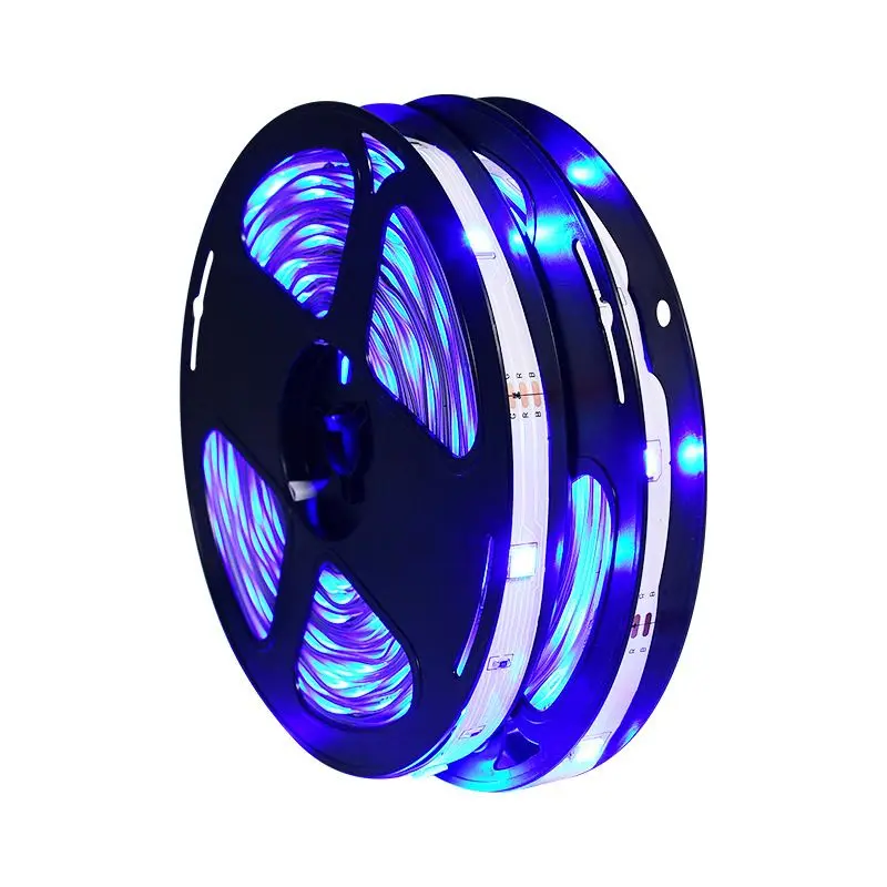 LED Strip Light Self Adhesive 12v Low Voltage Ceiling Cabinet Strip Lights RGB Flexible 5050 SMD Ambient Light Strip