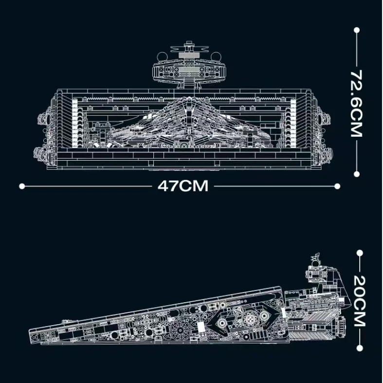 Reobrix 99007 Planet mural building toy Star Revenge Art Drawings brick model 5964pcs+ super star planet series