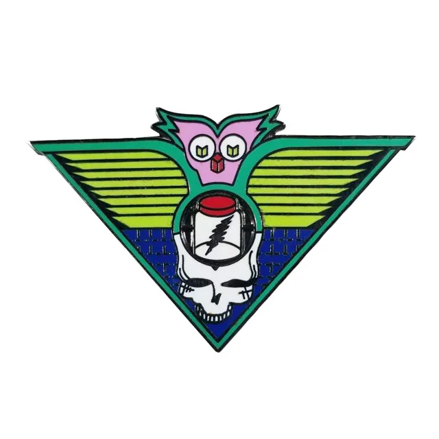 Custom grateful dead wings pin