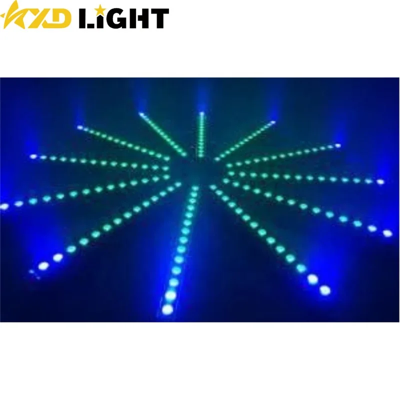 Building Lighting Outdoor RGBWAUV 14pcs LED Wall Washer Linear Bar Light Strip Architectural Facade Lighting IP65 Wall Washer