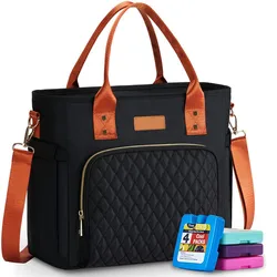 Custom Large Size Cooler Shopping Tote Catering Reusable Thermal Insulated Grocery Bags