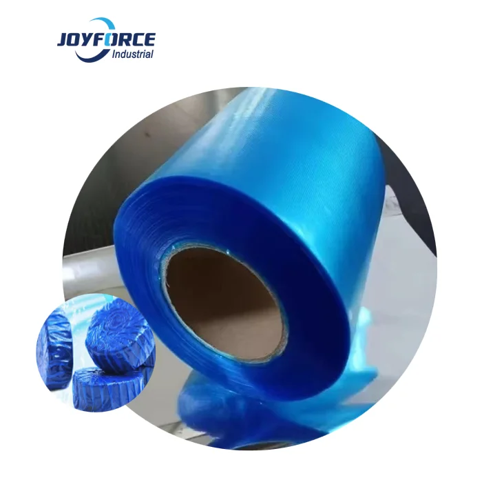 Customized thickness Polyvinyl alcohol PVA/PVOH cold water soluble film forToilet Block Blue