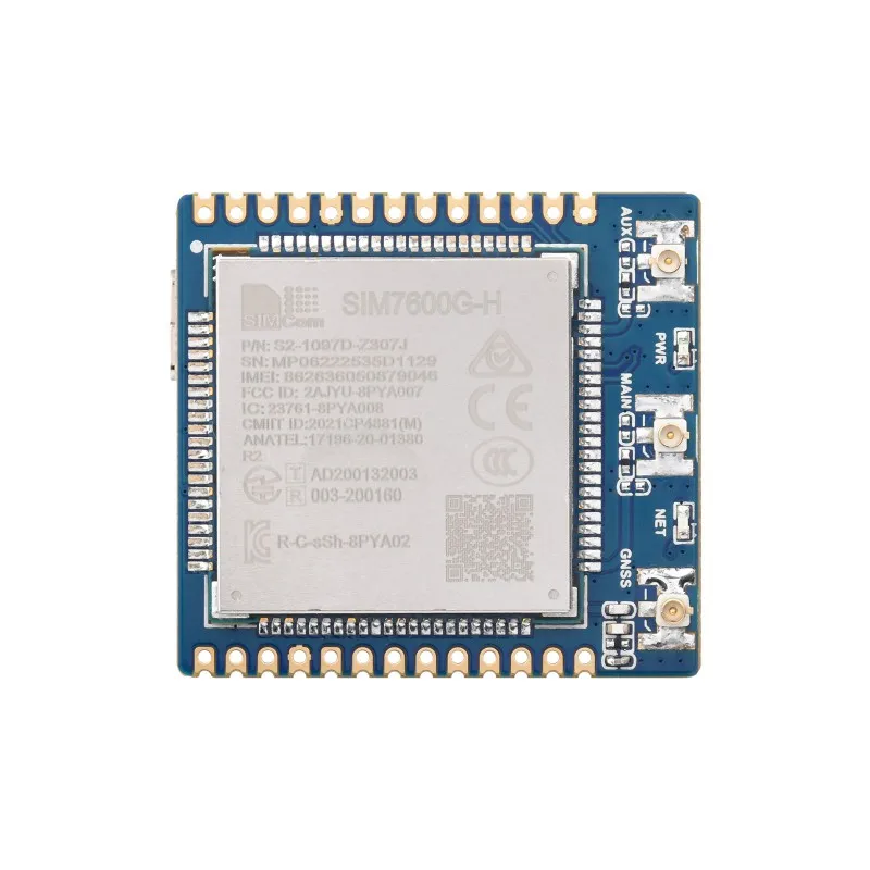 SIM7600X 4G Communication Module, Multi-band Support, Compatible with 4G/3G/2G, With GNSS Positioning raspberry pi 4