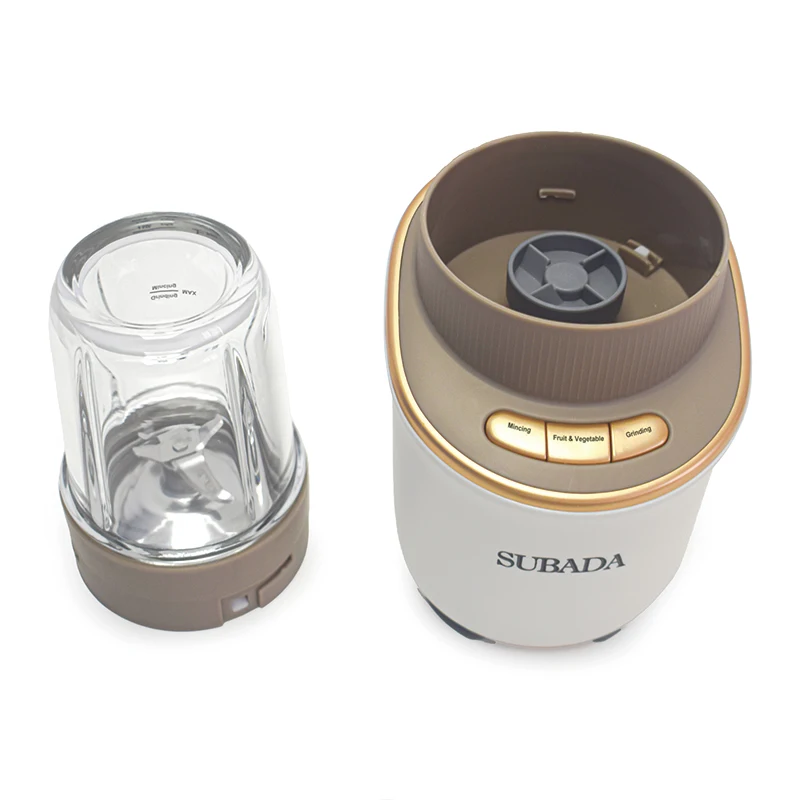 Portable Electric Baby Food Maker With 3 Kit Blades & Cups for Fruit Vegetable Meat Mini Grinder Food Processor Electric Blender