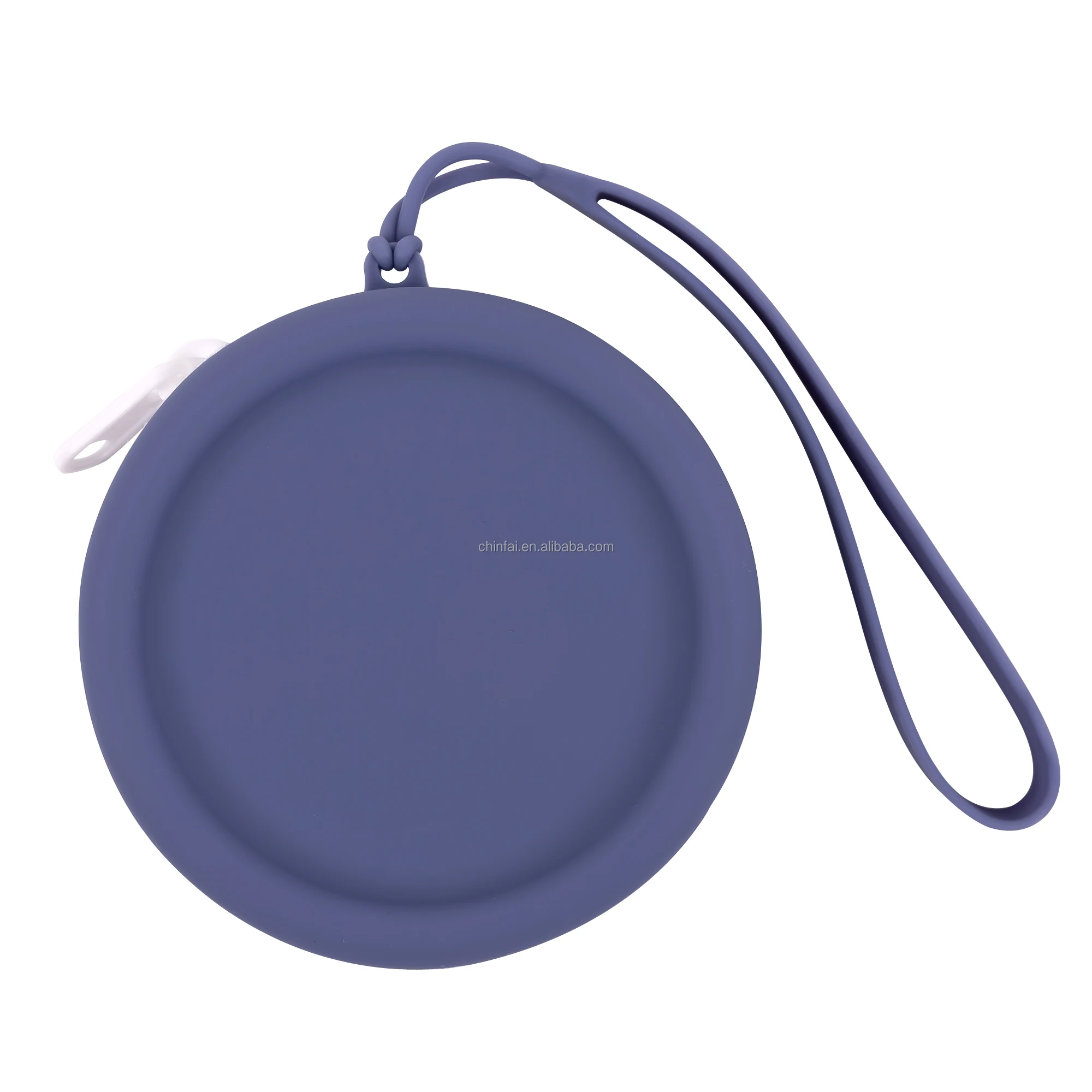 CHINFAI New Silicone Headphone Storage Box Earphone Cable Organizer Cute Coins Purse Case Bag for Home Travel Business Trip Use