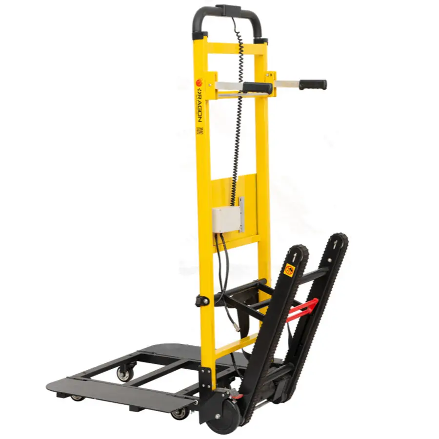 Longermay Hot Selling Aluminum Foldable Stair Climbing Heavy Duty Trolley Electric