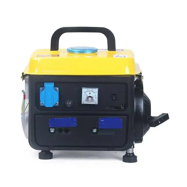 Portable Mini Petrol Generators 3200w Gas Silent Power Inverter Electric Key Start For Camping And Home Use