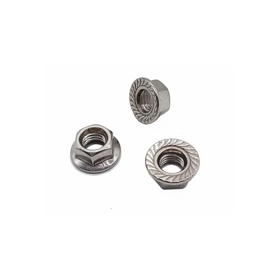 Made In China Manufacture Handan Factory Stainless Steel Carbon Steel Flange Nut