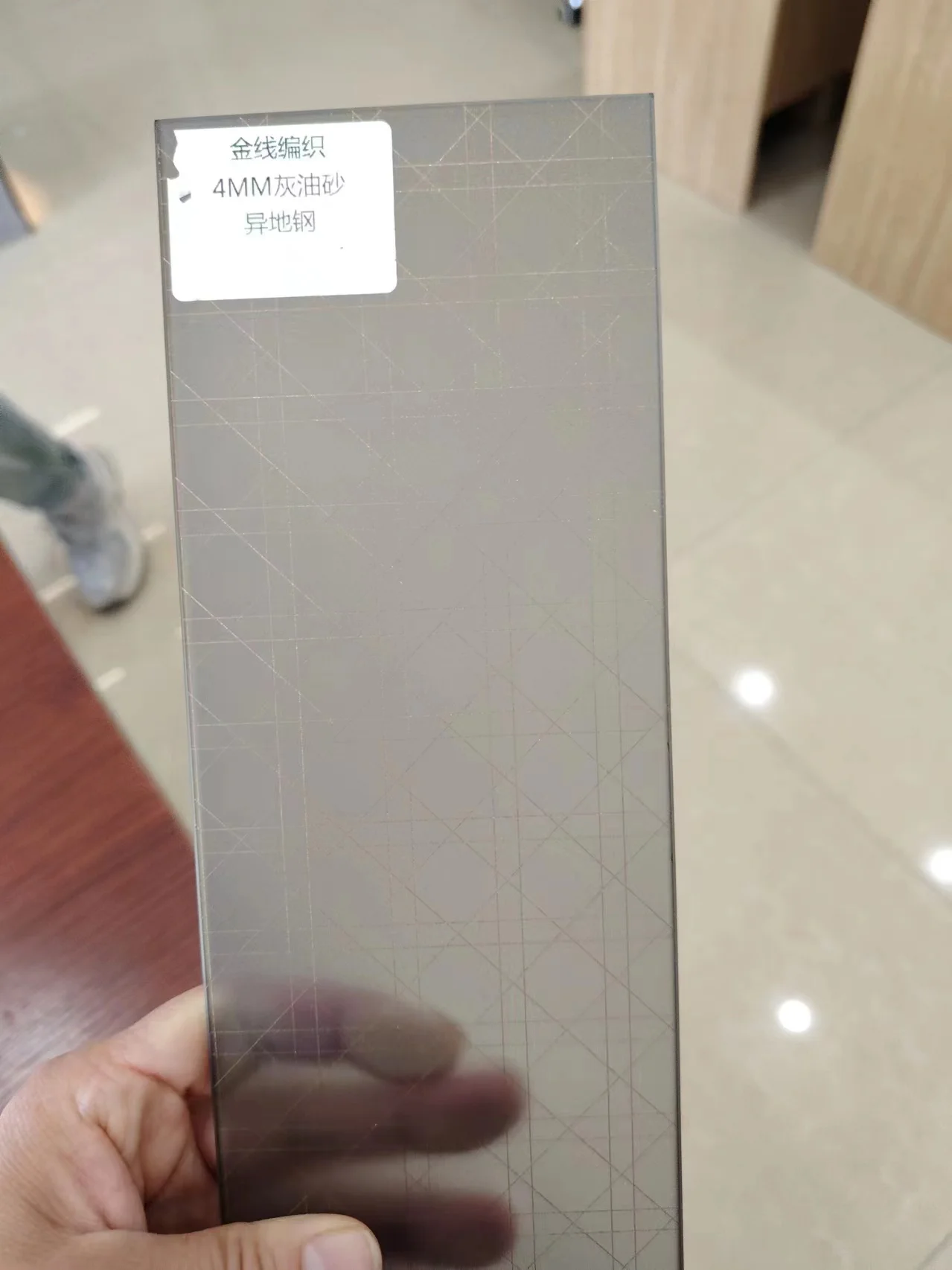 Factory  cheap price  Acid  etch  glass for  office enclosures and  interior  partition