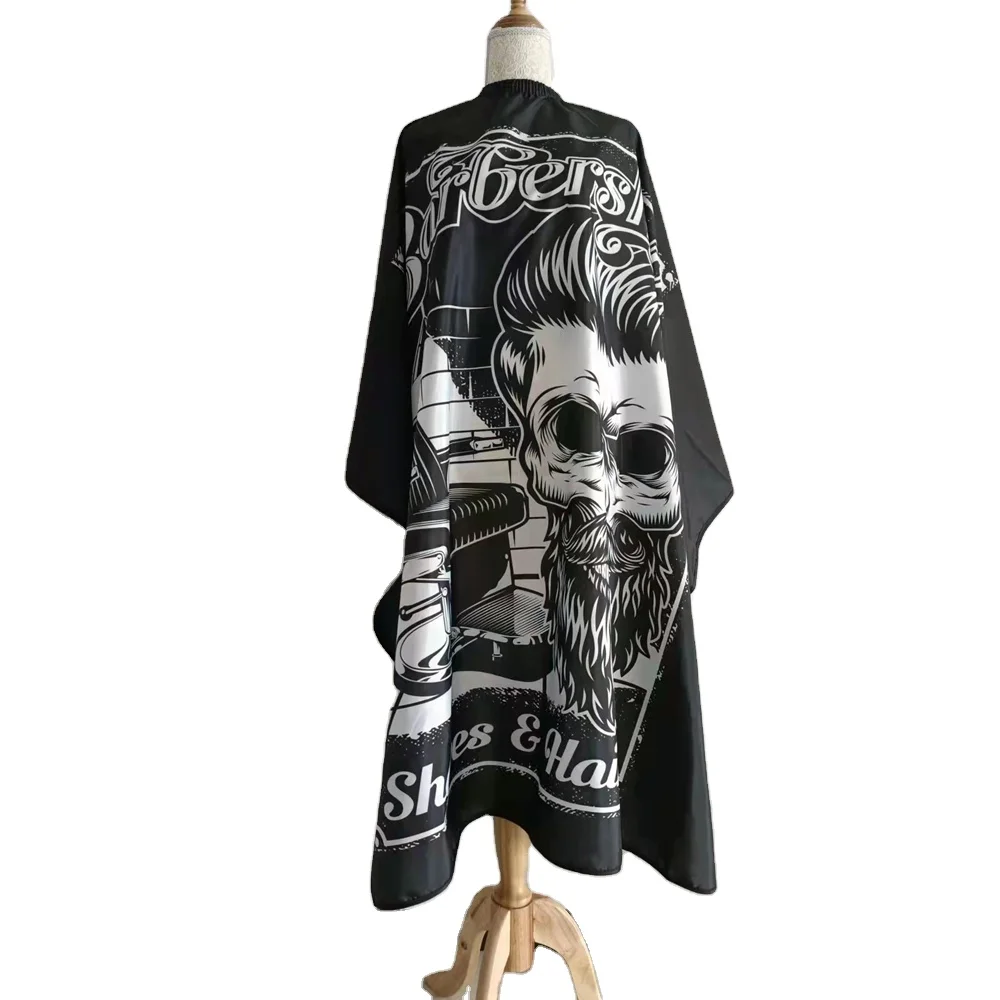 Vinnie Cheap Price hairdressing cape hair cutting gown cape for salon barber supplies 100% eco friendly fabric barber cape
