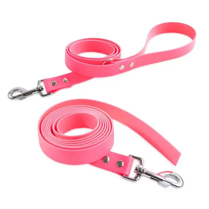 Waterproof Anti Fouling Easy Clean Solid Color PVC 10m Long Dog Leash Harder for Hunting Training