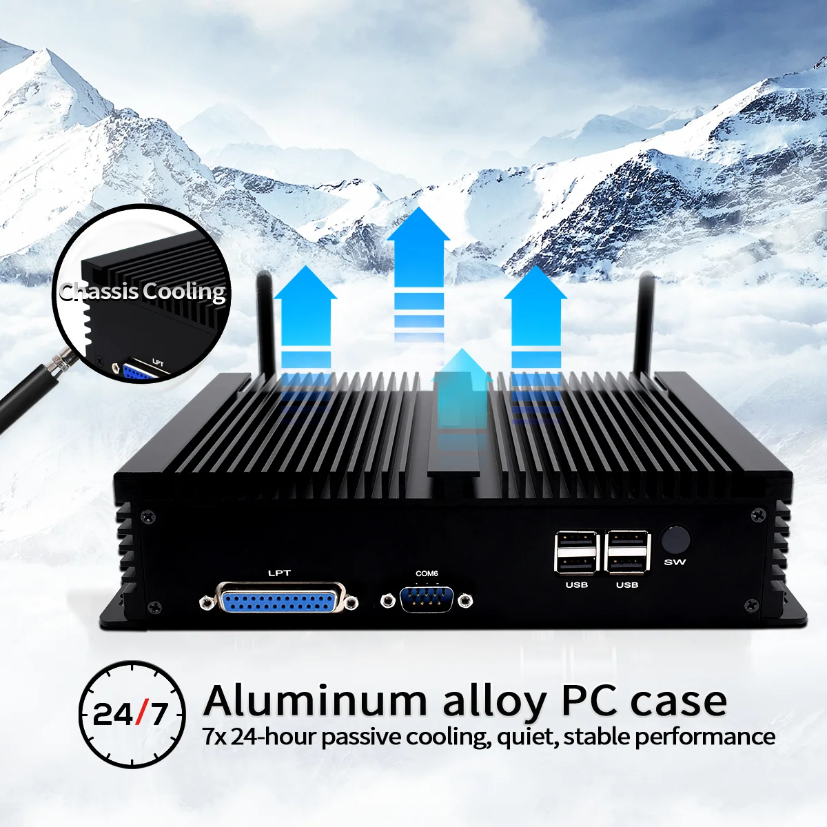 Custom Design Industrial Mini Pc 8250U 8550U RJ45 Fanless J1900 Core I3 I5 I7 DDR3 Used Laptops I7 Refurbished Computer Desktop
