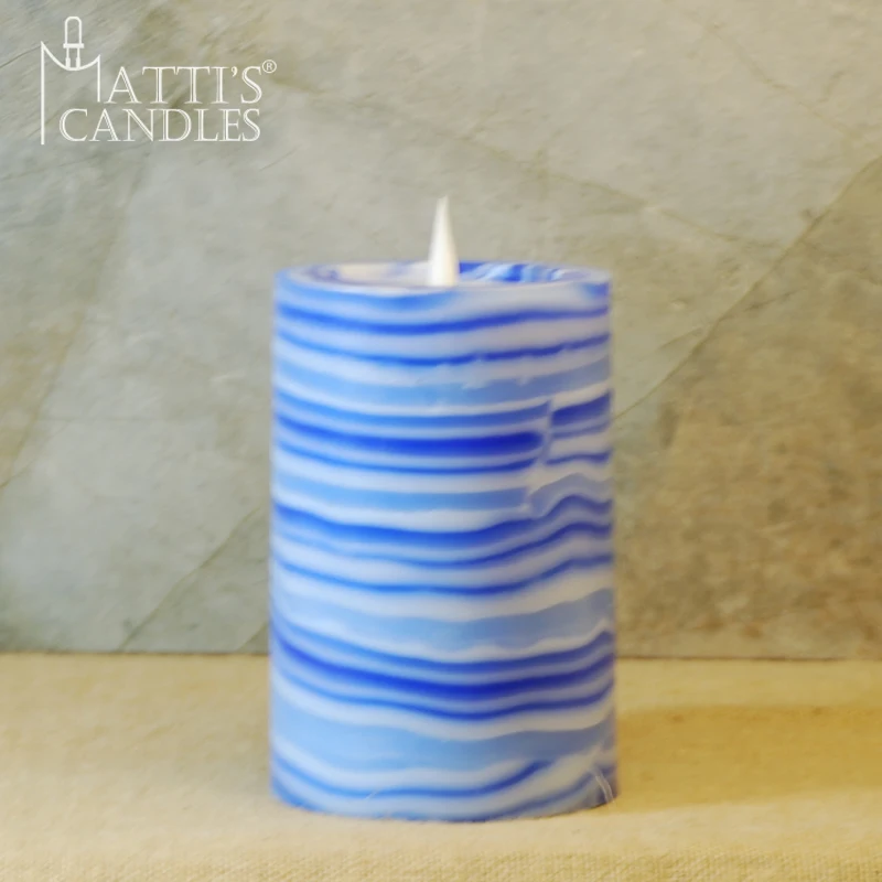 New hot products on the market battery powered flameless led pillar candle acrylic led candle