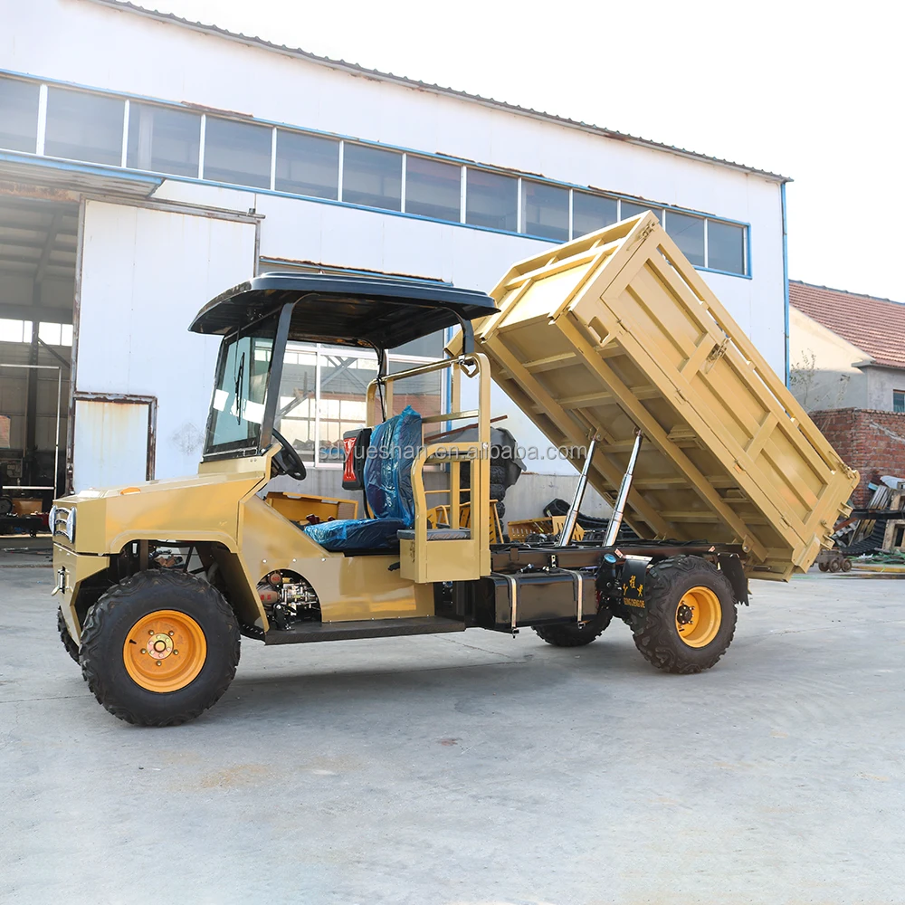 Высококачественная новая модель сельскохозяйственного самосвала UTV с грузоподъемностью 3 тонны 4 колеса подходит для внедорожника гольфа