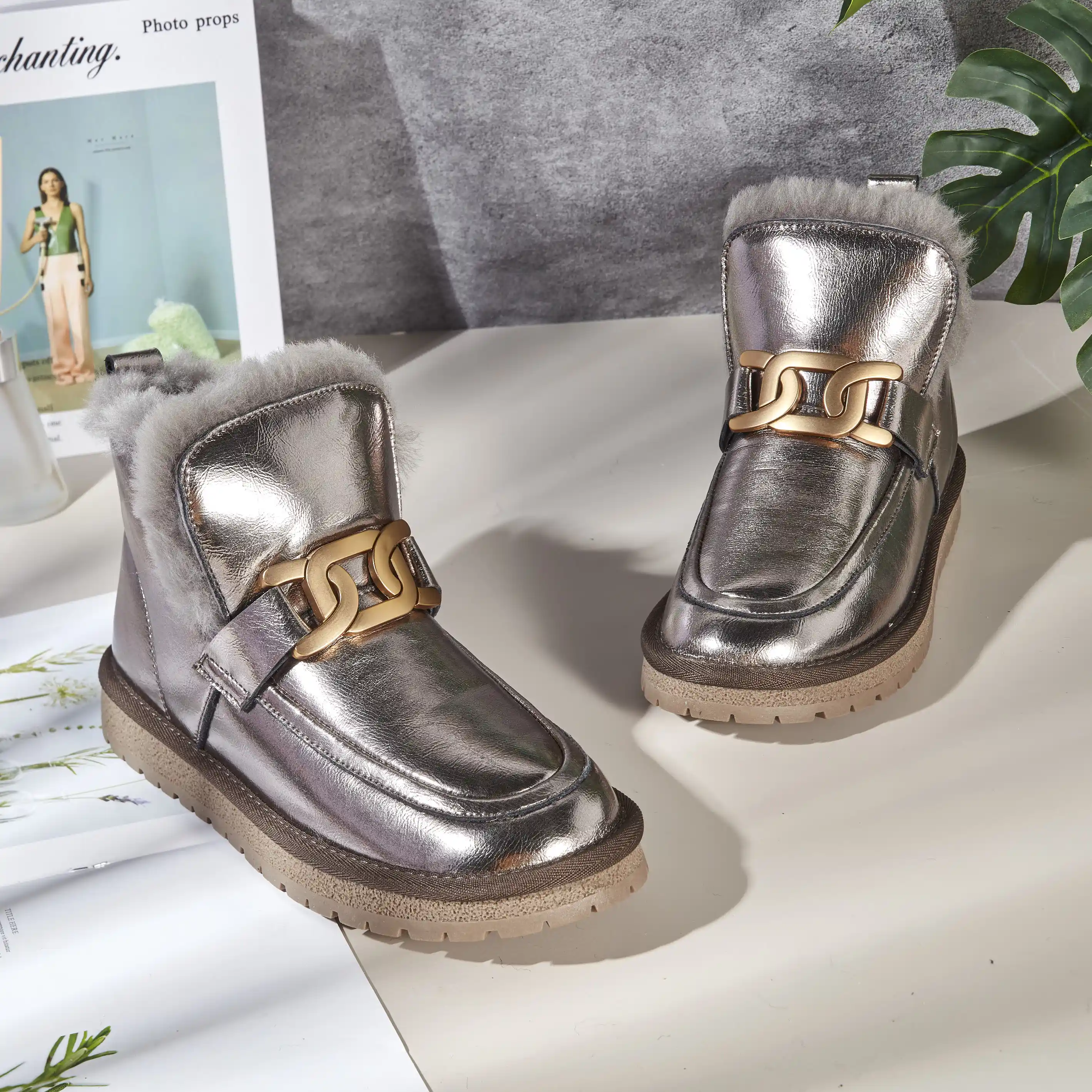 Customization 2022 New Heated Foot Warmer Boots Slipper Winter Heating Warming Shoes Women