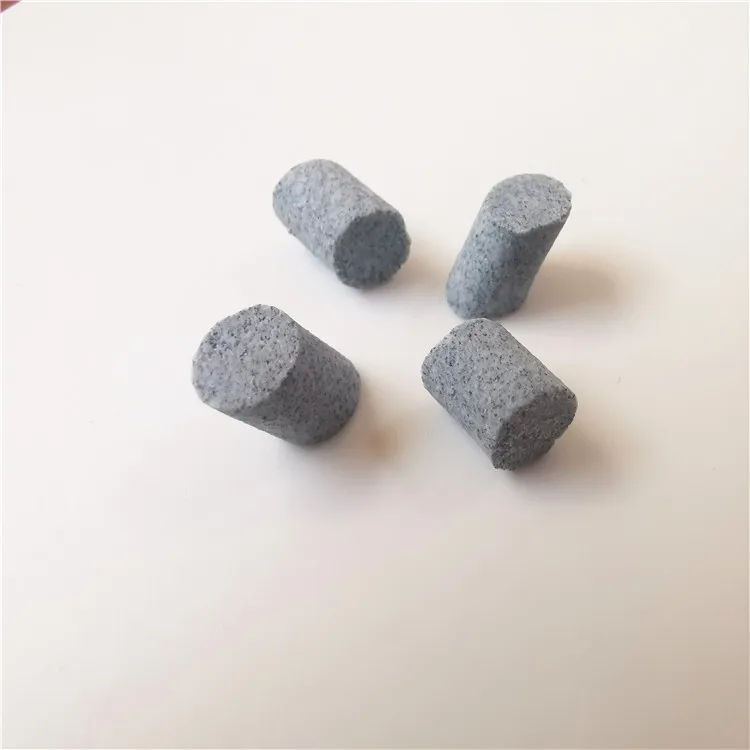 stone rough tumbling corundum stone surface finishing deburring media