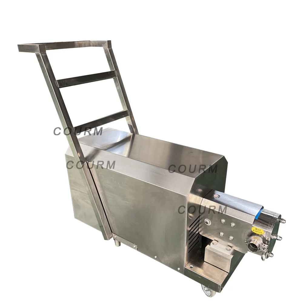 Stainless Steel Sanitary Food Grade Rotary Lobe Pump Electric Meat Beer Molasses Sauce Honey Syrup Transfer Pump OEM