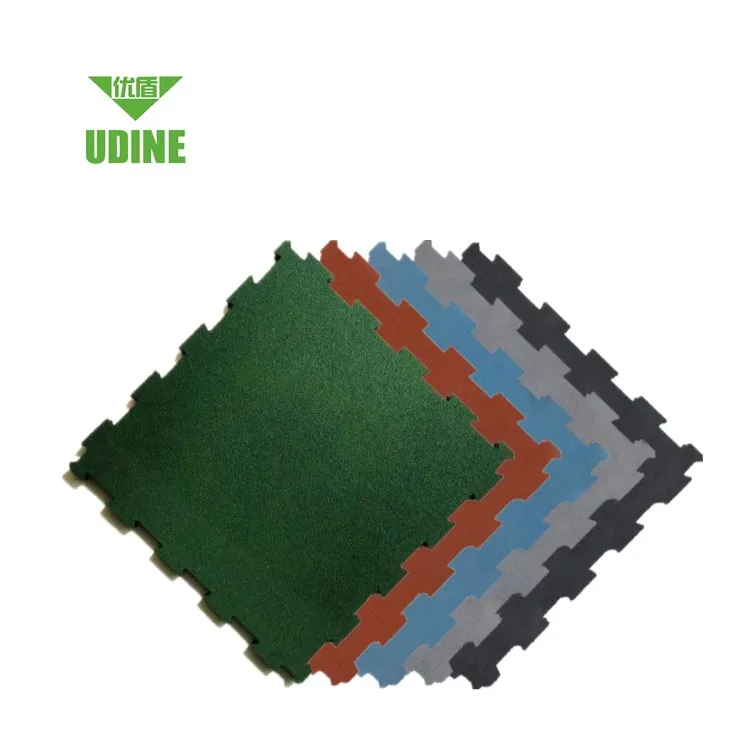 Wholesale interlocking  Anti Slip High Density Quality Fitness Sport  No- toxic Gym Mats Rubber Safety Flooring For Gym