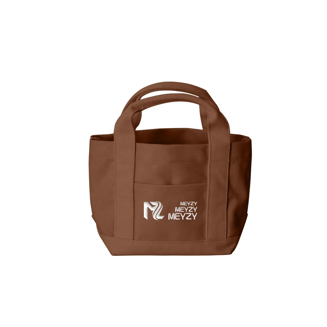 New Fashion Trendy Ladies Shoulder Handbag For Women Canvas Tote Bag With Pocket And Zipper