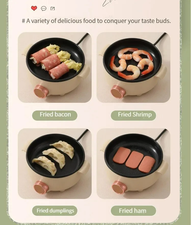 Home Egg Steamer Cooker Boiler with Multi function grill fried egg cooker