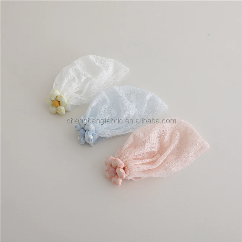 Wholesale Price Lovely Baby Girl Hospital Hat Soft Cotton Newborn Beanie Winter Baby Hats for Infant Girls