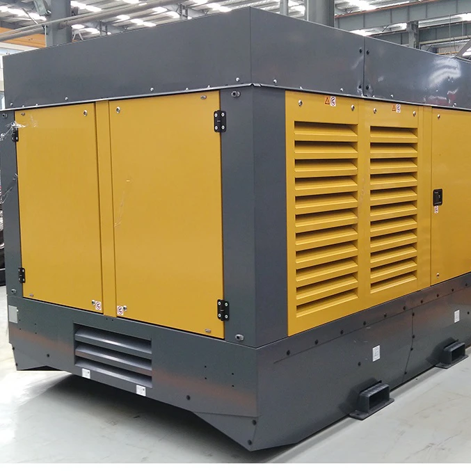 15m3 15bar low price screw air compressor trailer for oilfield mining nitrogen generation