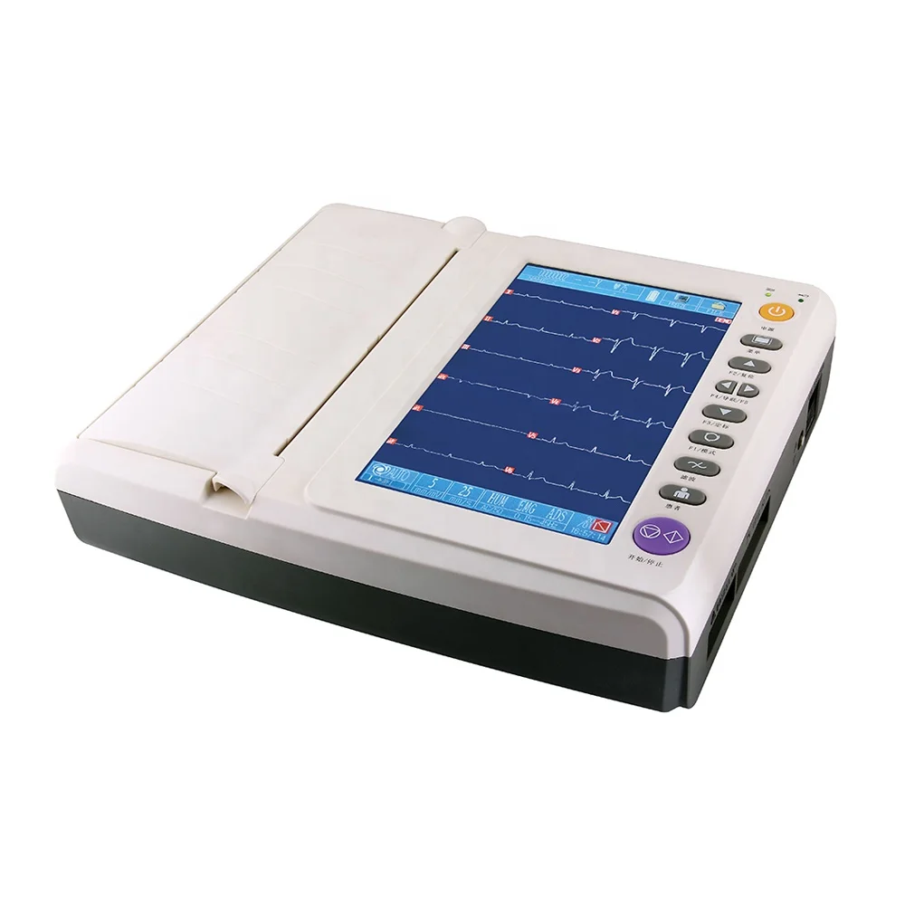 ECG-R3312G High Quality Cheap Price 12 Channel Portable ECG and EKG Electrocardiograph Machine