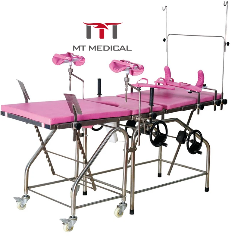 High quality stainless steel multifunctional gynecological examination bed for clinic hospital Examination chair