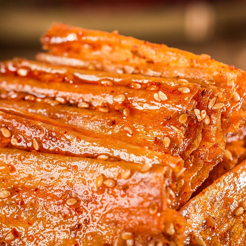 
OEM Chinese traditional spicy diet strip snacks food wholesale 