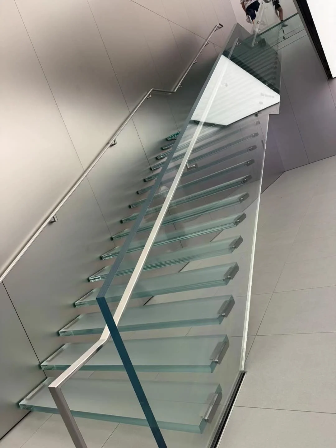 wholesale glass stairs Glass Staircase Wall stairs glass  stair price