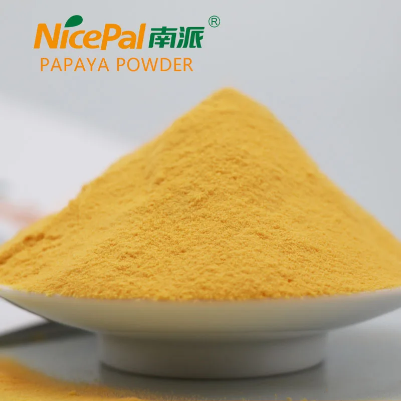 Natural Functional Raw Ingredients Good Price Papaya Juice Powder Papaya Powder for  Skin Whitening