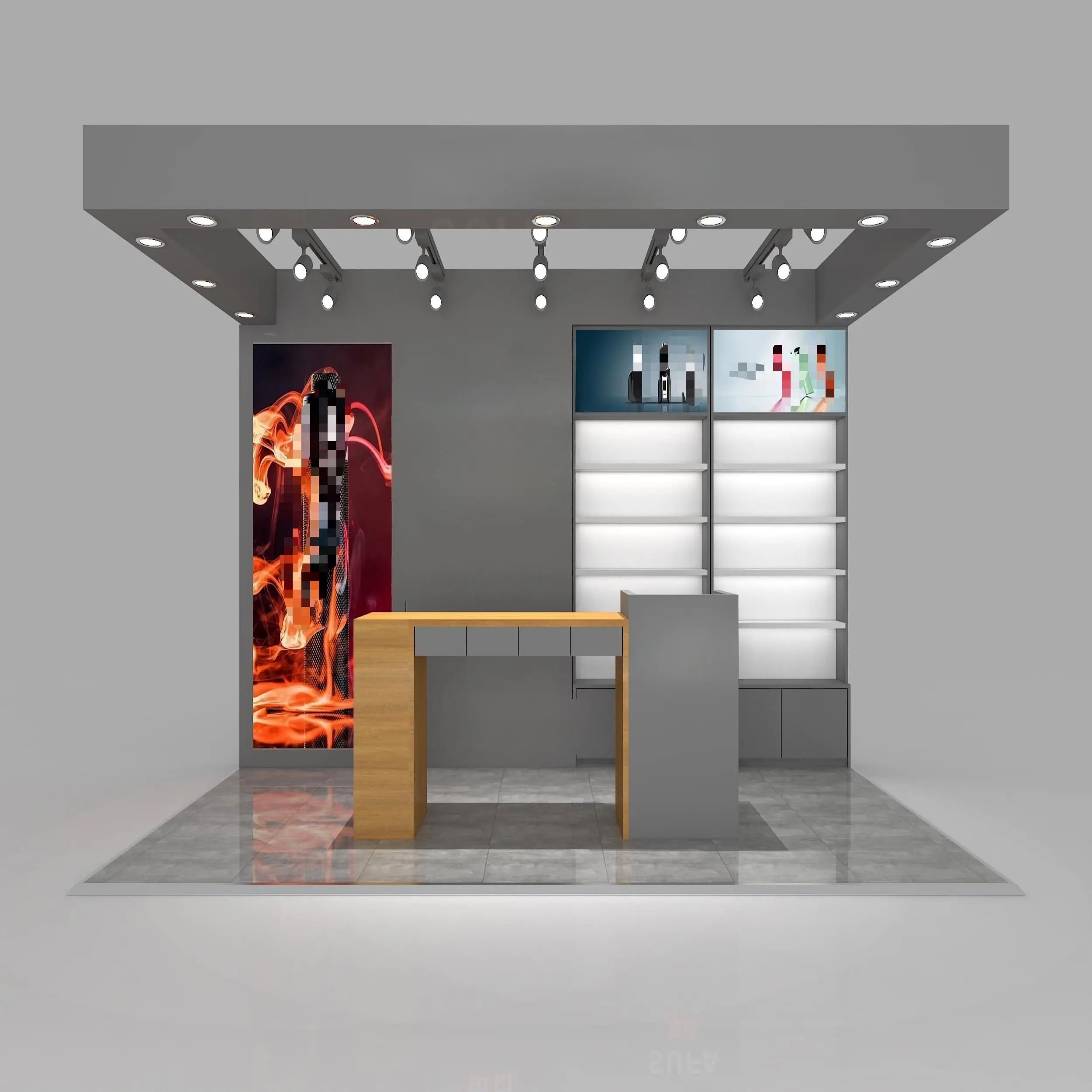 Best Price Retail Mall Accessory Kiosk Mobile Shop Counter for Sale Display Cabinet Cellphone Kiosk