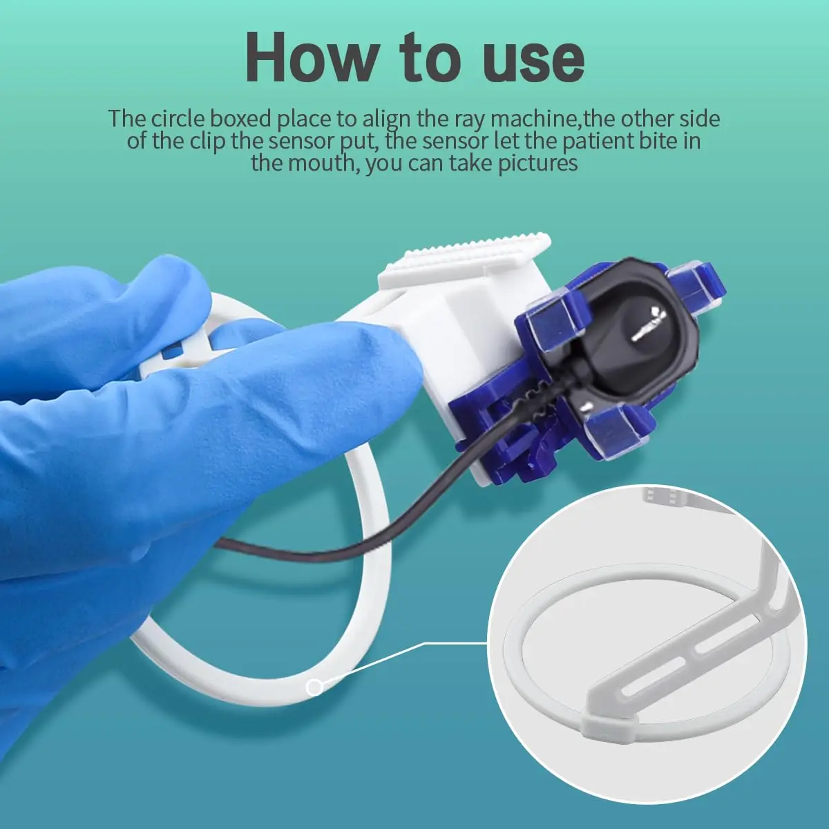 3Pcs/Set Dental Digital X-ray Film Sensor Positioner Aligner Holder Digital Sensor Position Dental tools