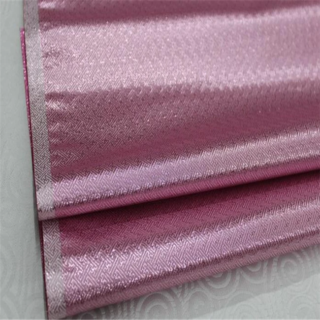 Shiny Metallic for Stage Costume Party Decoration Jacquard Brocade Lurex Fabric for Bag