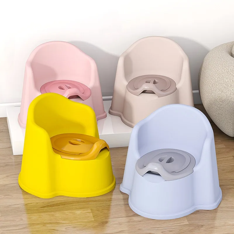 Potty Training Seat Simple Baby Plastic Potty Trainer For Kids Boy Infant Large Children Potty Toilet