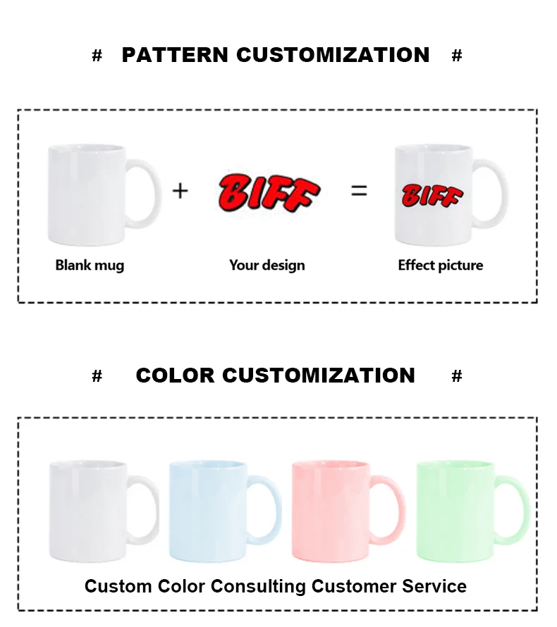 Sublimation Blank Mugs For Christmas Custom Logo Espresso Drink Cup Taza Tasse Ceramic Mug Coffee Cups Drinkware Water Drink Cup